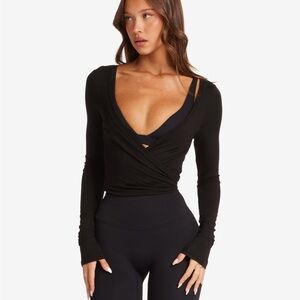 CSB ballet wrap top